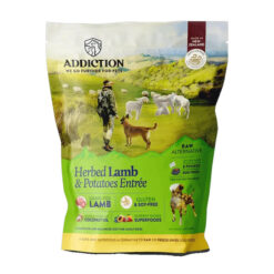 Addiction Herbal Lamb dog food