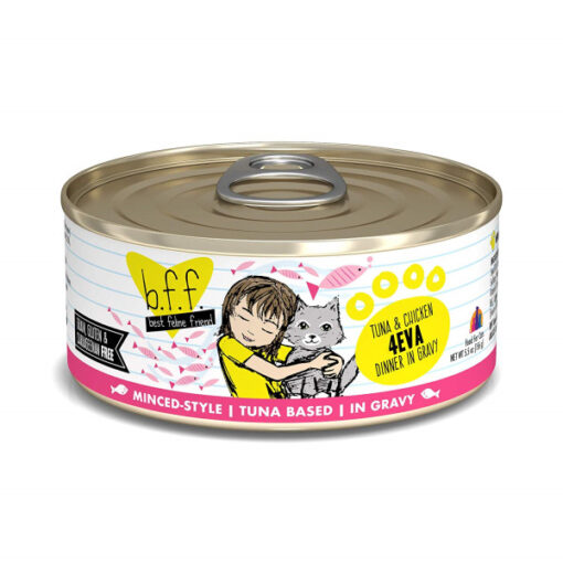 Best Feline Friend Tuna & Chicken 4-Eva Dinner in Gravy Canned Cat Food