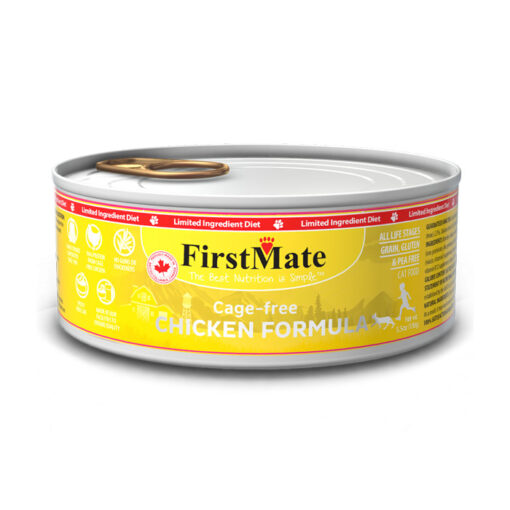 FirstMate Chicken Formula Limited Ingredient Grain-Free Canned Cat Food