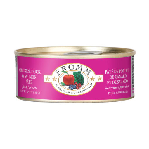 Fromm Four Star Chicken, Duck and Salmon Pate Canned Cat Food