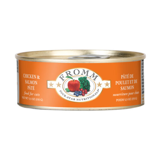 Four Star Grain Free Chicken & Salmon Pate Canned Cat Food