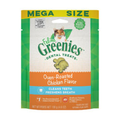 Greenies Feline Chicken Flavor Dental Cat Treats