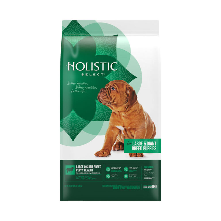 Holistic Select Large and Giant Breed Puppy Lamb Meal & Oatmeal Dry Dog Food