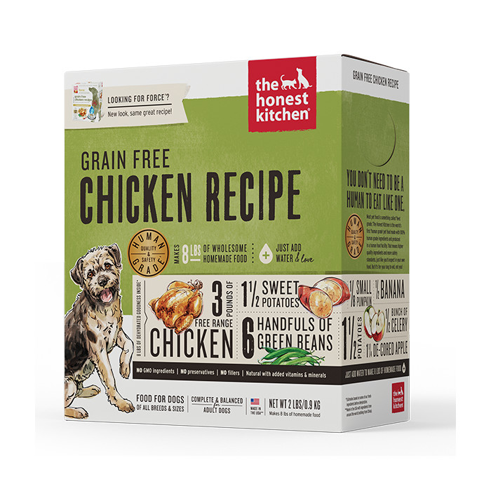 The Honest Kitchen Grain-Free Chicken Recipe Dehydrated Dog Food - Free ...