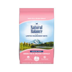 Natural Balance Grain Free Limited Ingredient Green Pea & Salmon Formula Dry Cat Food