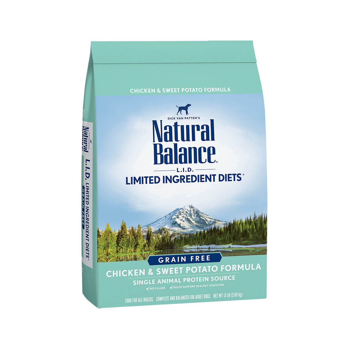 Natural Balance Grain Free L.I.D. Chicken and Sweet Potato Dry Dog Food - Free Pet Food Delivery