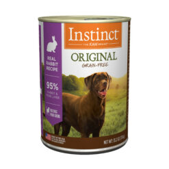 Nature's Variety Instinct Grain Free Rabbit Formula Canned Dog Food