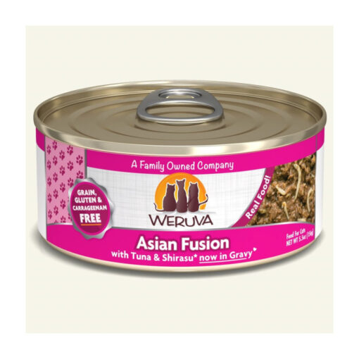 Weruva Asian Fusion with Tuna & Shirasu Grain-Free Canned Cat Food