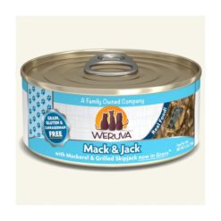 Weruva Mack and Jack with Mackerel & Grilled Skipjack Grain-Free Canned Cat Food