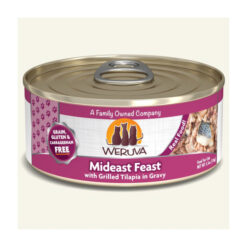 Weruva Mideast Feast with Grilled Tilapia in Gravy Grain-Free Canned Cat Food