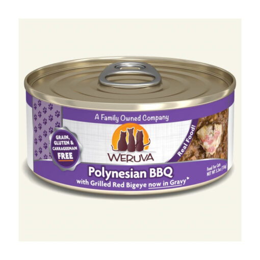 Weruva Polynesian BBQ with Grilled Red Bigeye Grain-Free Canned Cat Food