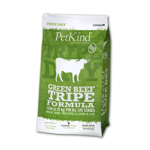 PetKind Green Beef Tripe formula Dry Dog Food