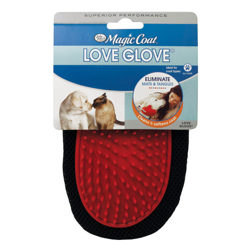 Four Paws Magic Coat Love Glove Grooming Mitt for Dogs