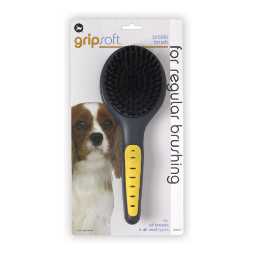 JW Pet Gripsoft Bristle Brush