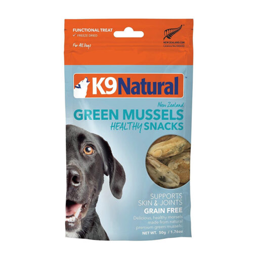 K9 Natural Healthy Snacks Green Mussels Freeze-Dried Dog Treats