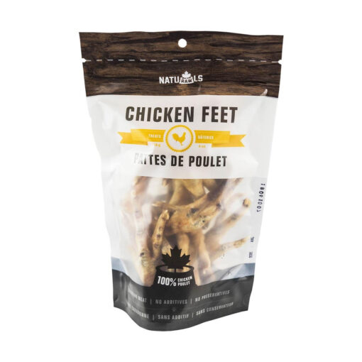 NatuRAWls Chicken Feet Dog Treats