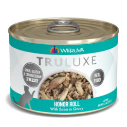 Weruva Truluxe Honor Roll with Saba in Gravy Canned Cat Food