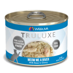 Weruva Truluxe Meow Me A River with Basa in Gravy Canned Cat Food