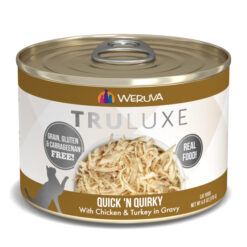 Weruva Truluxe Quick 'N Quirky with Chicken & Turkey in Gravy Canned Cat Food