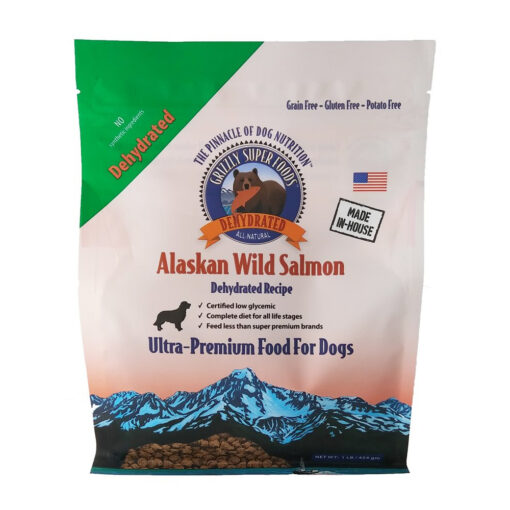 Grizzly Pet Super Foods Dehydrated Salmon Dry Dog Food