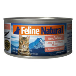 K9 Feline Natural Lamb and Salmon Feast Grain Free Canned Cat Food