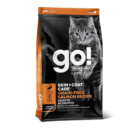 GO! Skin + Coat Grain Free Salmon Recipe Dry Cat Food