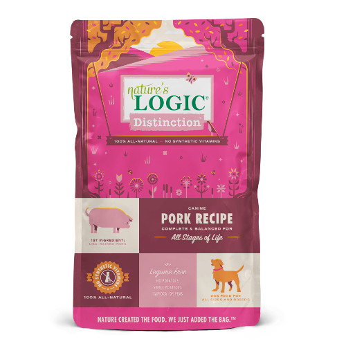 Nature’s Logic Distinction Pork Recipe Dry Dog Food