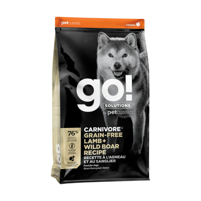 Go! Solutions Carnivore Grain-Free Lamb + Wild Boar Recipe Dry Dog Food