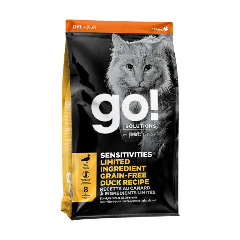 Go! Solutions Sensitivies Limited Ingredient Grain Free Duck Recipe Dry Cat Food