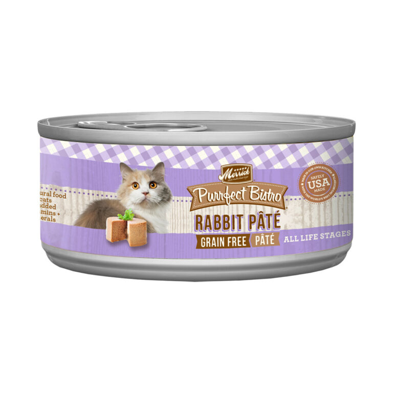 Merrick Purrfect Bistro Rabbit Pate Grain-Free Canned Cat Food