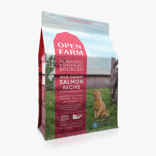 Open Farm Wild-Caught Salmon Recipe Dry Cat Food
