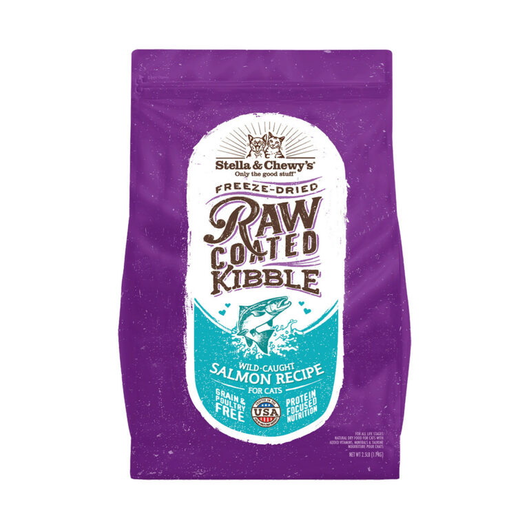 Stella & Chewy’s Raw Coated Wild Caught Salmon Recipe Dry Cat Food