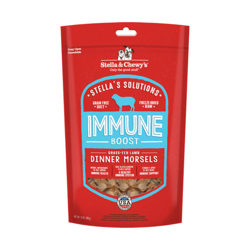 Stella & Chewy's Stella's Solutions Immune Boost Freeze-Dried Raw Grass-Fed Lamb Dinner Morsels Dog Food