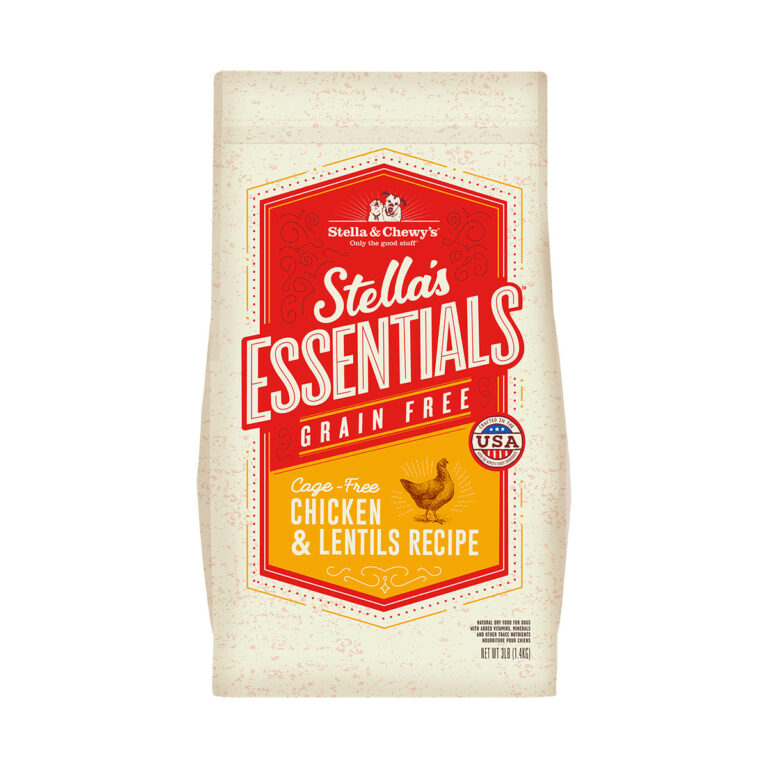 Stella’s Essentials Grain-Free Cage Free Chicken & Lentils Recipe Dry Dog Food