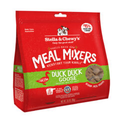 Stella & Chewy's Duck Duck Goose Meal Mixers Freeze-Dried Raw Dog Food Topper