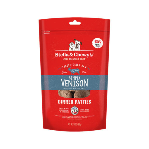 Stella & Chewy's Freeze-Dried Raw Simply Venison Dinner Patties Dog Food