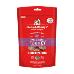 Stella & Chewy's Tantalizing Turkey Dinner Patties Freeze-Dried Raw Dog Food