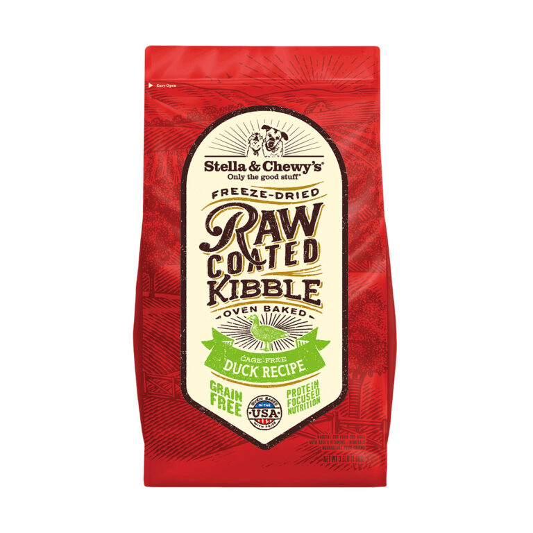 Stella & Chewy’s Freeze-Dried Raw Coated Cage-Free Duck Recipe Dry Dog Food
