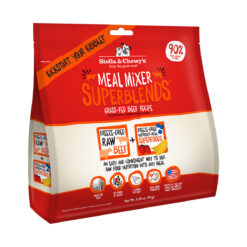 Stella & Chewy's SuperBlends Grass-Fed Beef Recipe Meal Mixers Freeze-Dried Raw Dog Food