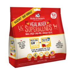 Stella & Chewy's Lil' SuperBlends Small Breed Cage-Free Chicken Recipe Meal Mixers Freeze-Dried Raw Dog Food Topper