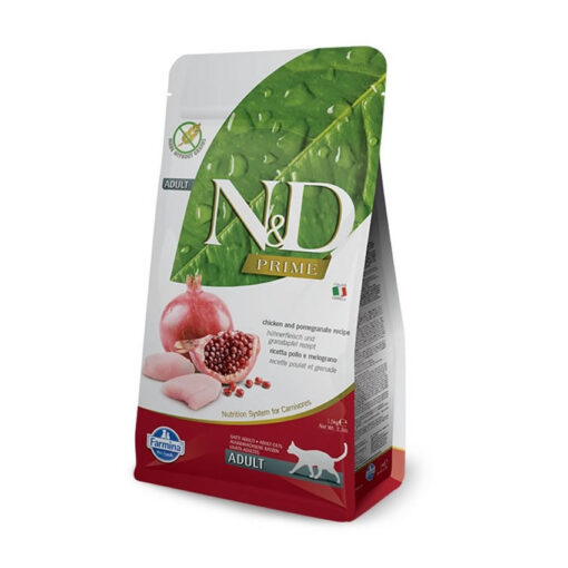 Farmina N&D Prime Chicken & Pomegranate Recipe Adult Cat Dry Food