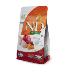 Farmina N&D Pumpkin Quail, Pumpkin and Pomegranate Recipe Adult Dry Cat Food