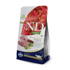 Farmina N&D Quinoa Weight Management Lamb, Quinoa, Broccoli and Asparagus Recipe Adult Dry Cat Food