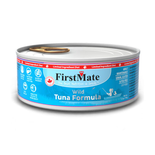 FirstMate Wild Tuna Formula Limited Ingredient Grain-Free Canned Cat Food