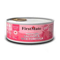 FirstMate Grain Friendly Wild Pacific Salmon & Rice Formula Canned Cat Food