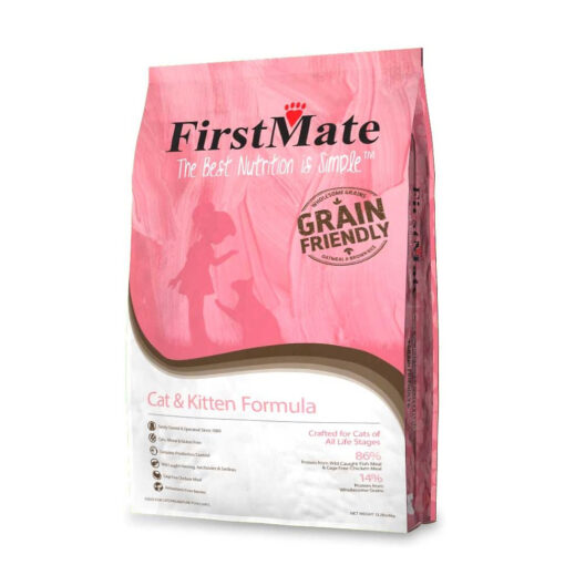 FirstMate Grain Friendly Cat & Kitten Formula Dry Cat Food