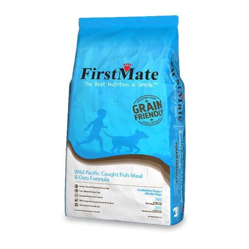 FirstMate Grain Friendly Wild Pacific Caught Fish Meal & Oats Formula Dry Dog Food