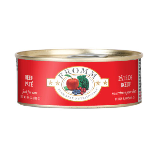 Fromm Four Star Grain Free Beef Pate Canned Cat Food