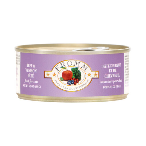 Fromm Four Star Grain Free Beef & Venison Pate Canned Cat Food