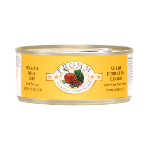 Fromm Four Star Grain Free Turkey & Duck Pate Canned Cat Food